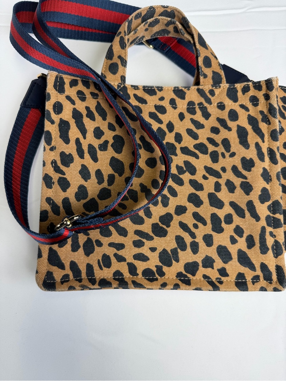 Stella & Dot Mini Leopard / Animal Print Crossbody bag !! - Picture 8 of 14